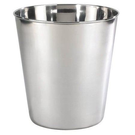 FOCUS GROUP Stainless Steel Wastebasket, 9 Qt. BS-81M